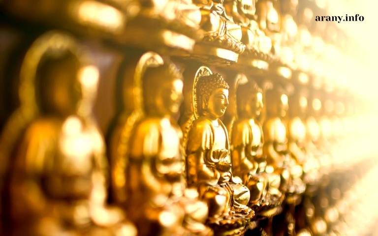 Arany Buddha szobrok - Mit jelent arannyal álmodni?